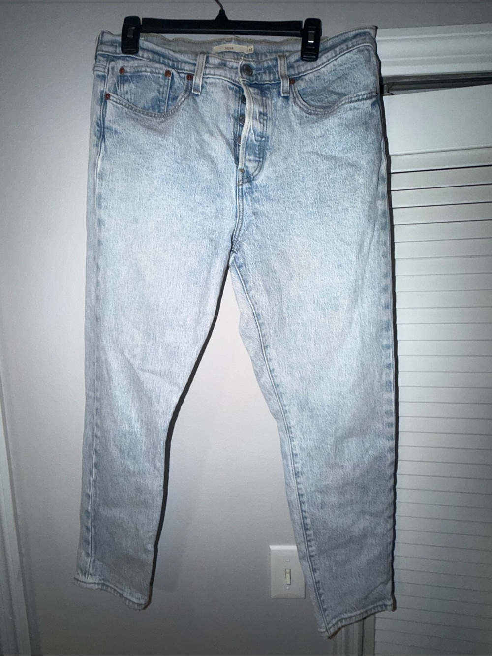 Levi's Light Blue Slim Straight Jeans
